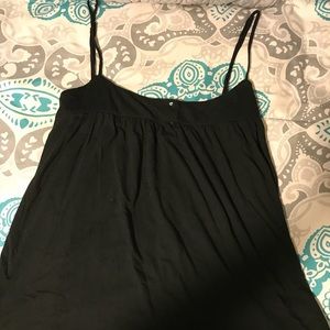 Simple Black Tank Top